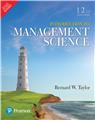 Introduction to Management Science, 12/e 