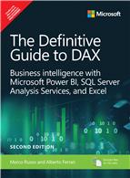 The Definitive Guide to DAX: Business intelligence for Microsoft Power BI, SQL Server Analysis Services, and Excel